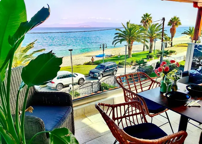 Lux Sea Front Avra Lägenhet Pefkochori